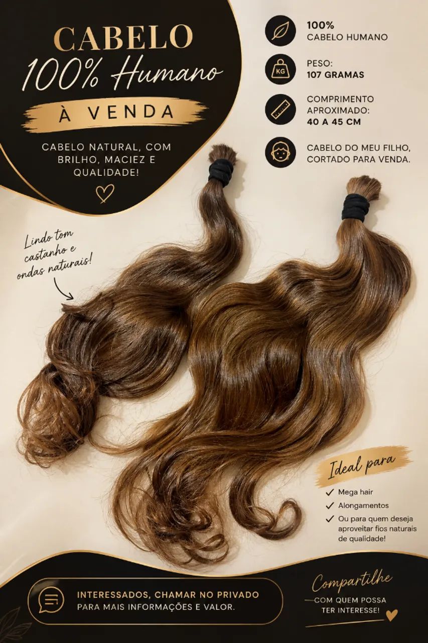 Cabelo humano  - Foto 2