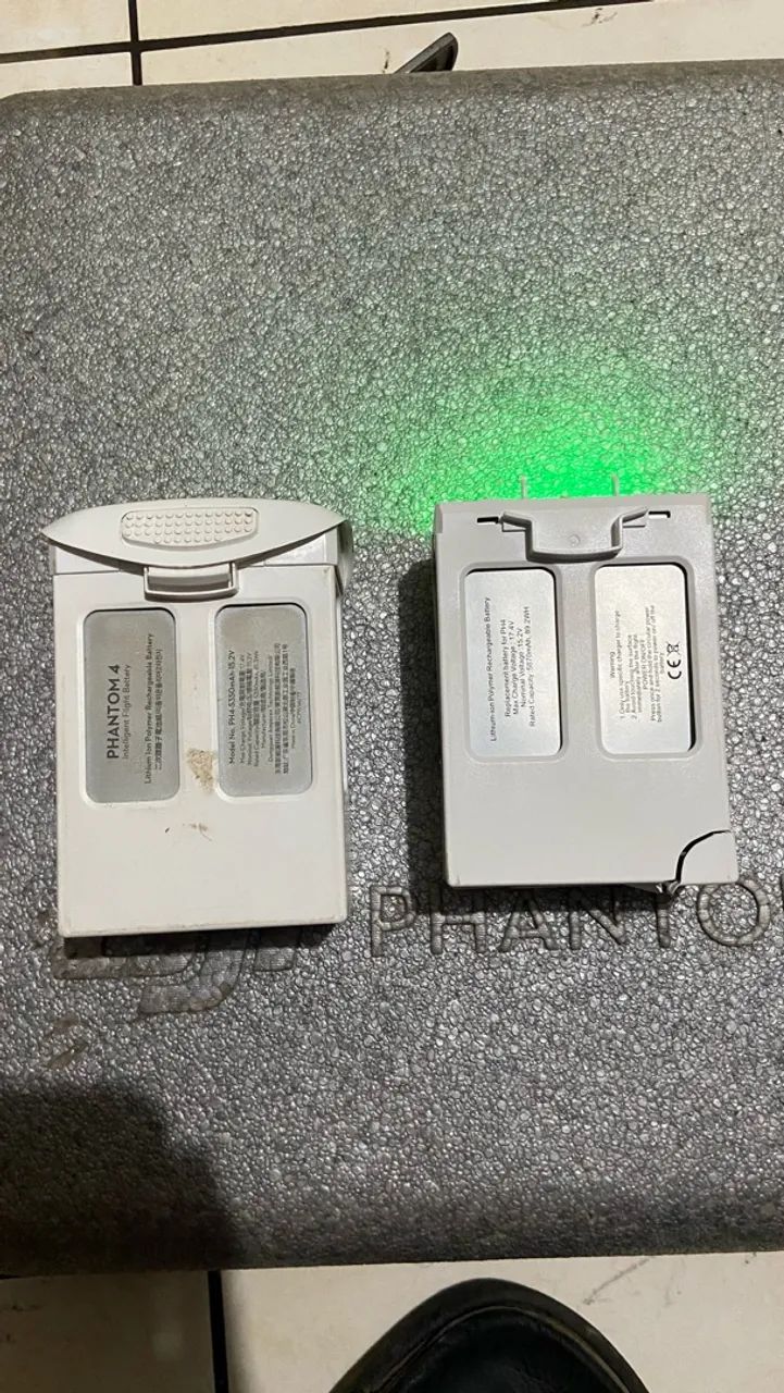 Controle do drone phantom 4 pro e 2 baterias  - Foto 3