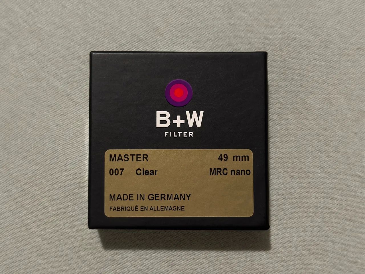 B+W Filtro 49mm Master 007 Clear MRC nano