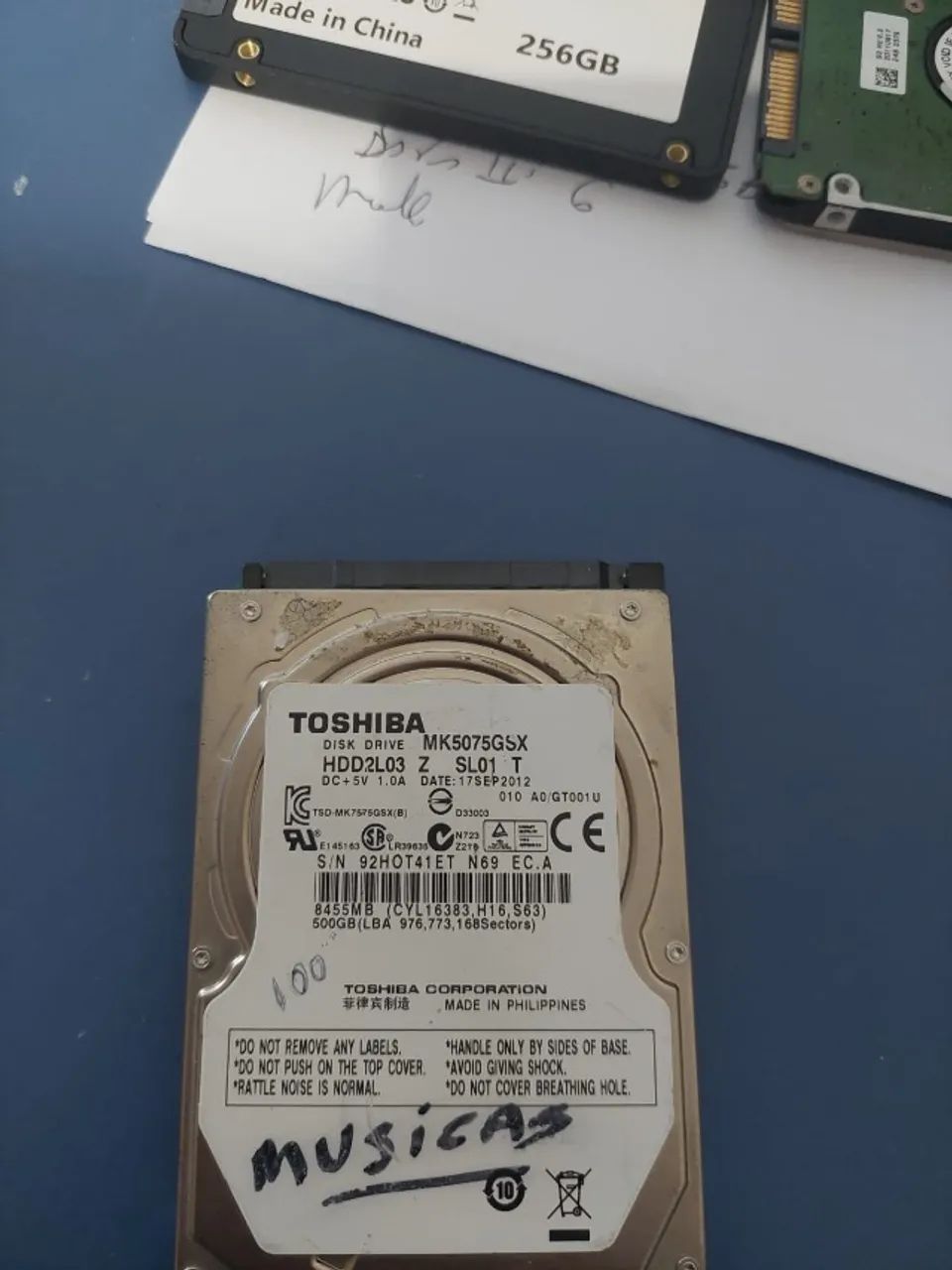 HD TOSHIBA 500 GB PARA NOTEBOOK