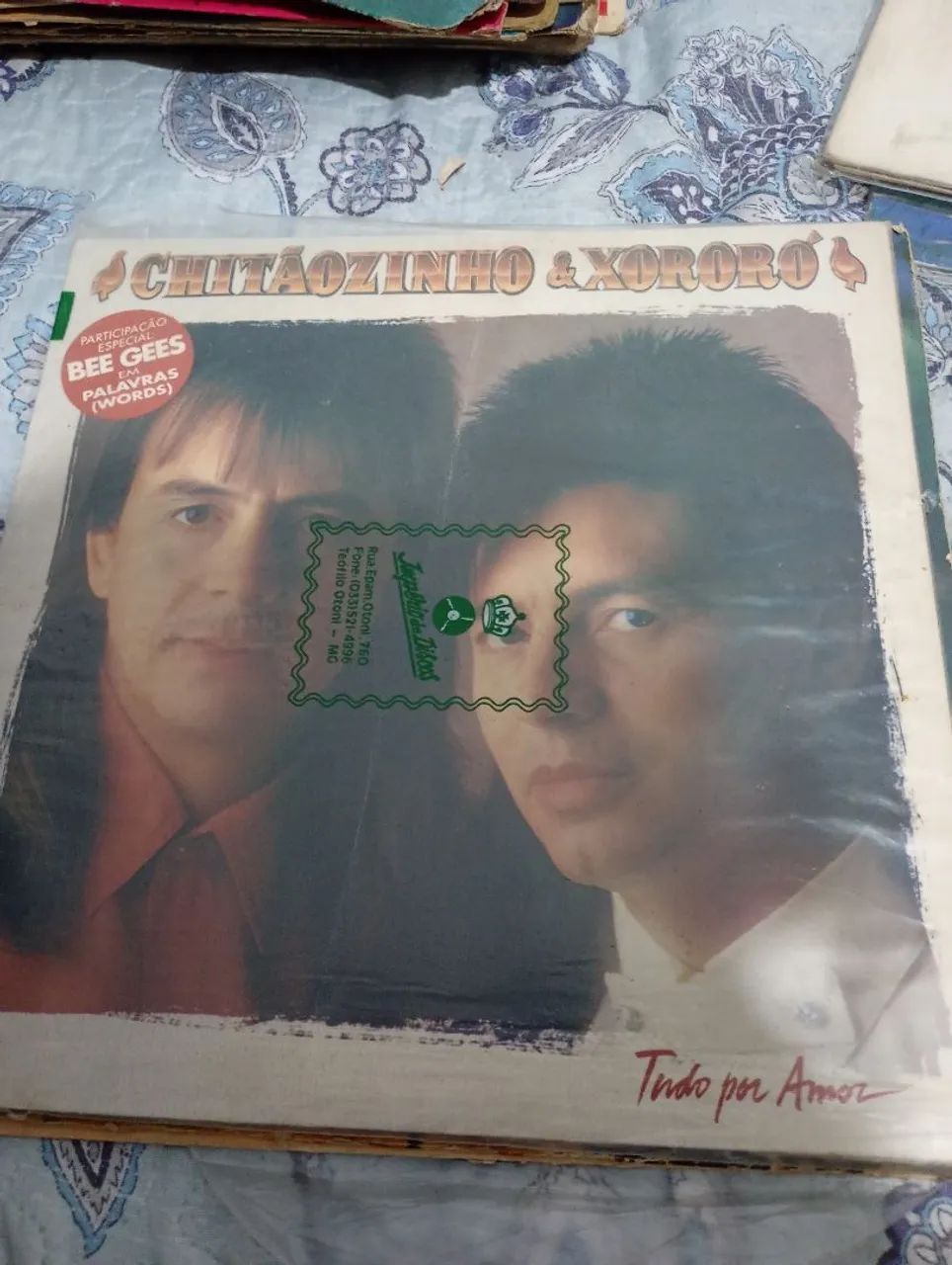 Kit LPs Sertanejo (Leandro e Leonardo, Chitãozinho e Xororó) - Foto 3