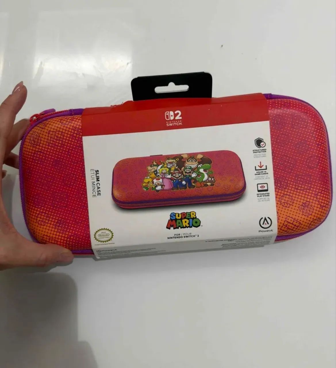 Case Nintendo Switch 2 - SUPER MÁRIO - Foto 4