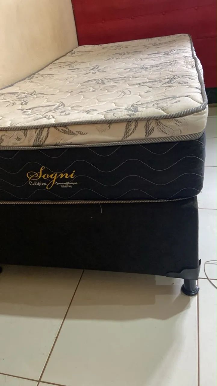 Cama de solteiro Box - Excelente estado  - Foto 5