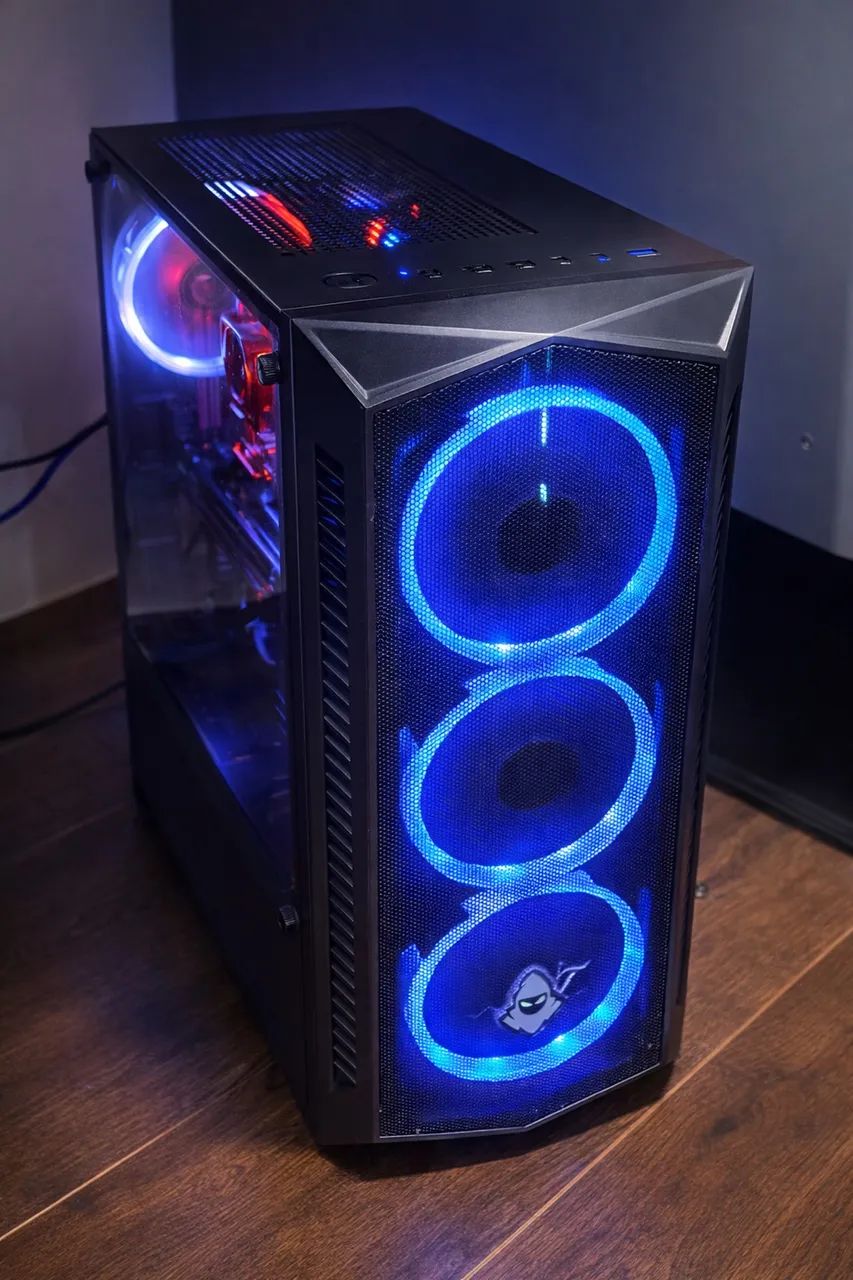 PC Gamer/Trabalho i7 7700 + 32GB RAM + SSD 500GB + HD 500GB RGB
