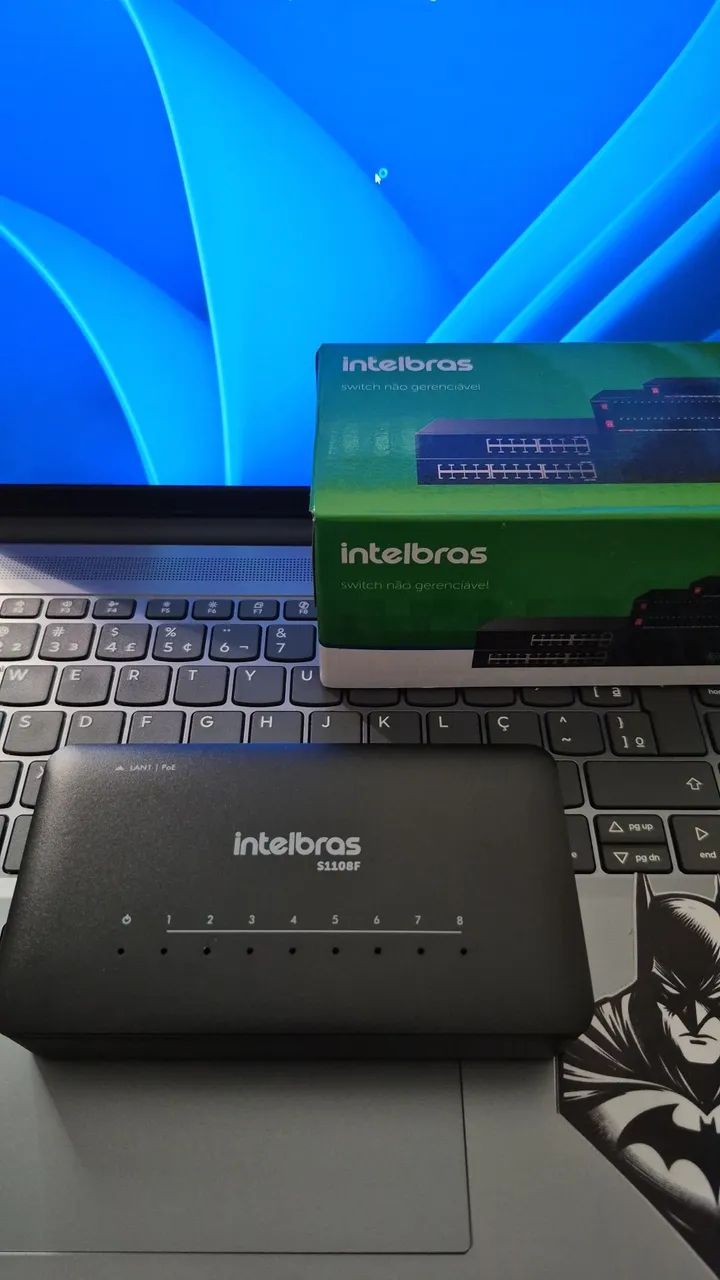 Switch 8 portas intelbras