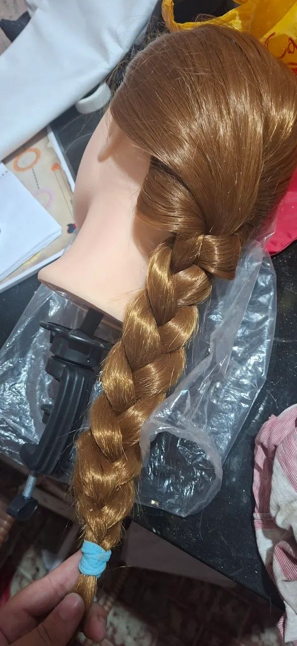 Boneca de treinamento cabelo - Foto 2