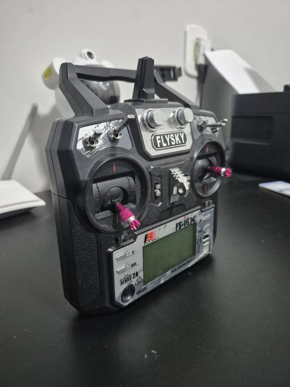 Rádio controle fly sky IF6-X + receptor FS-IA10B  - Foto 2
