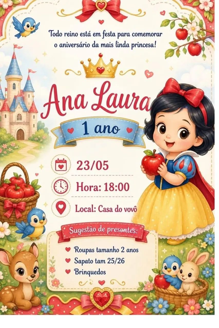 Convite animado - Foto 2