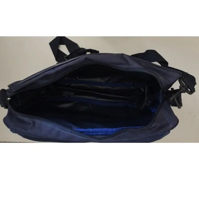 Bolsa/Pasta  de nylon com várias divisórias, extensor e com alça de mão e tiracolo - Foto 5