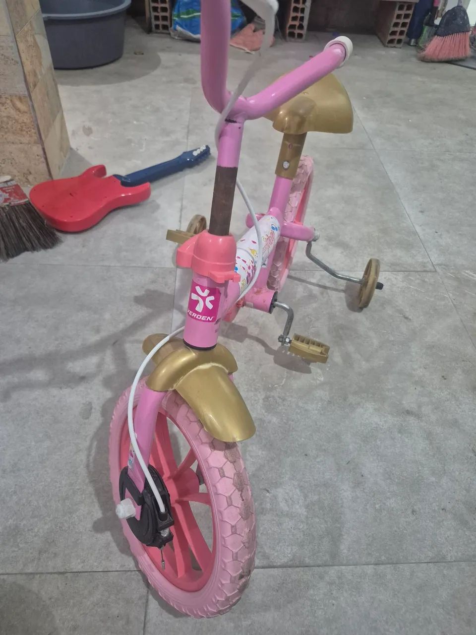 BICICLETA INFANTIL MENINA ARO 12 - Foto 3