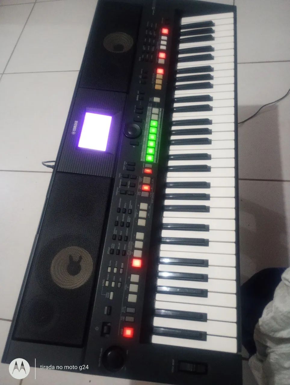 Teclado Yamaha psrS 650 já sampleado 