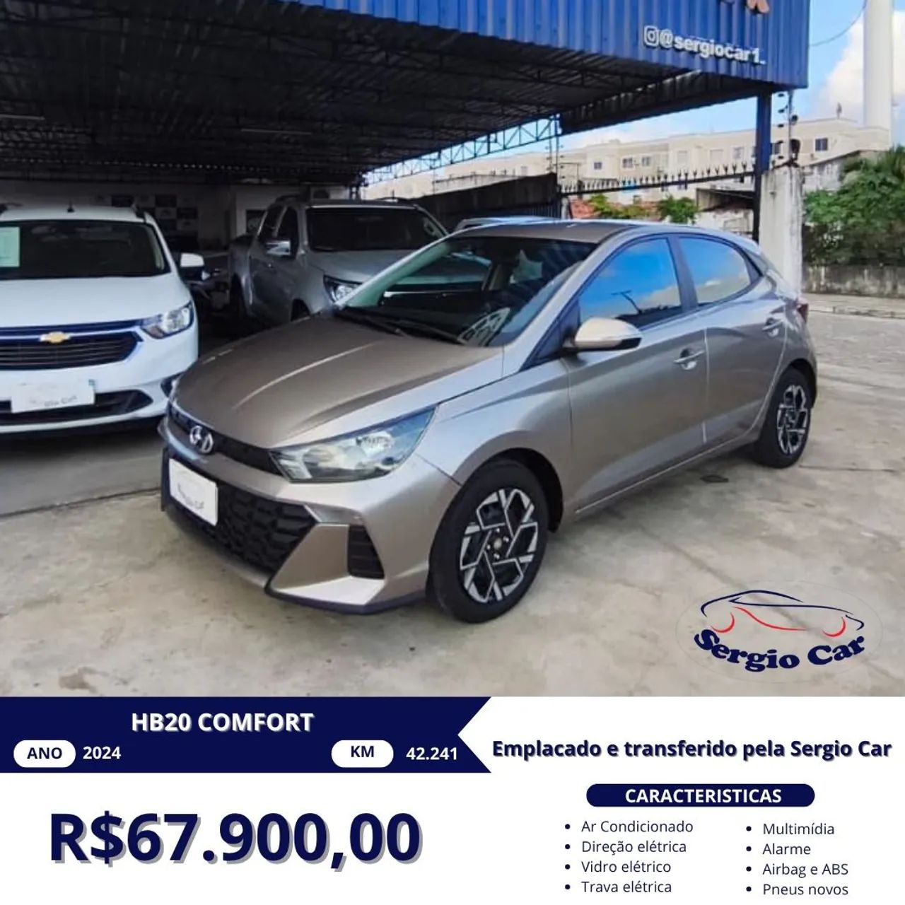 Hyundai Hb20 HB20 Comfort 1.0 Flex 12V Mec. 2024
