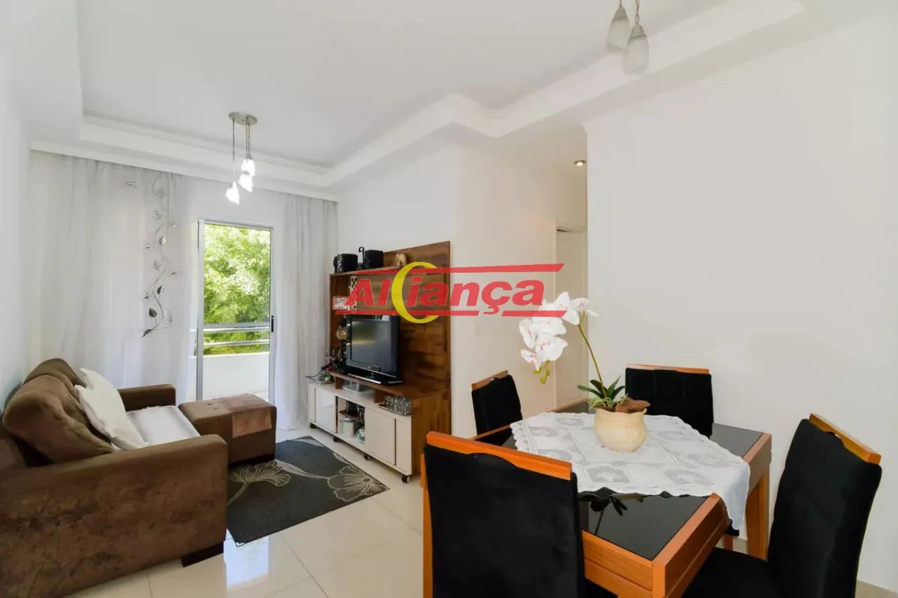Apartamento para venda com 62m², 2 quartos e 1 vaga