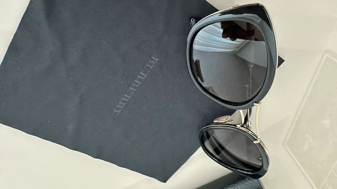 Óculos feminino burberry - Foto 2