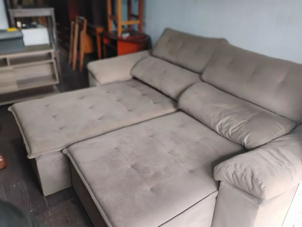 Sofá retrátil e reclinável / chaise  - Foto 3