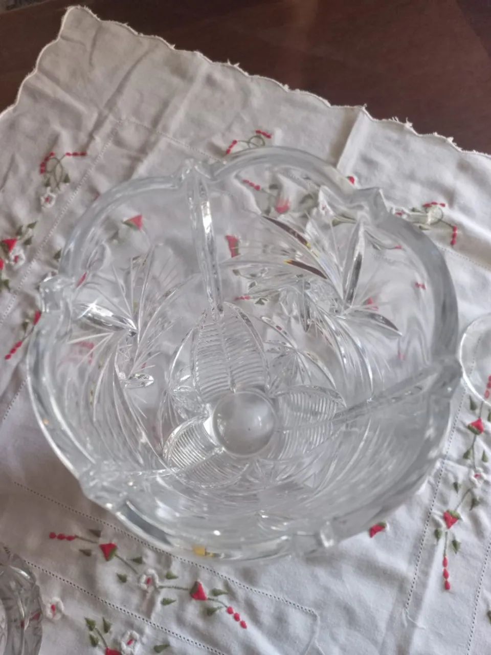 Vaso em Cristal Lapidado - Vintage e Sofisticado - Foto 4