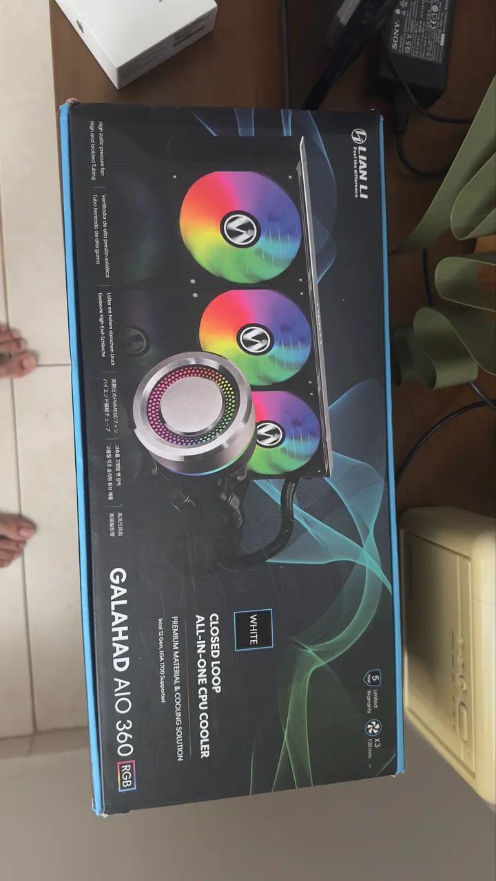 Water cooler lian li 360mm