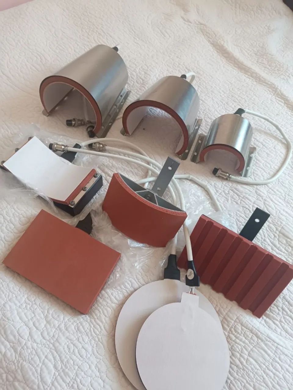 Kit sublimação - prensa camisetas, canecas e impressora - Foto 2