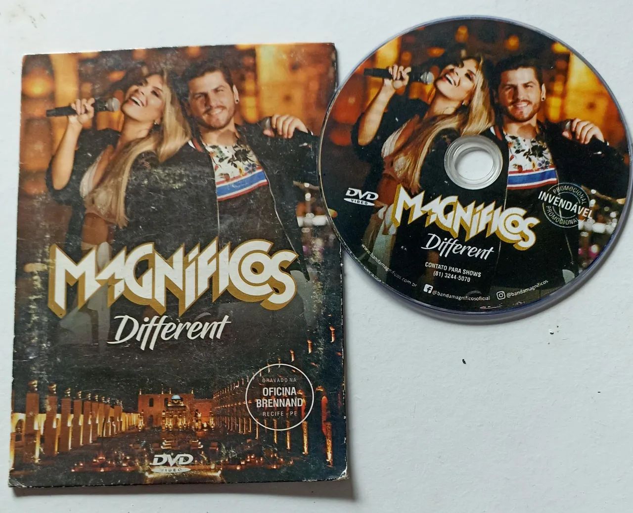 DVD banda Magníficos - Different