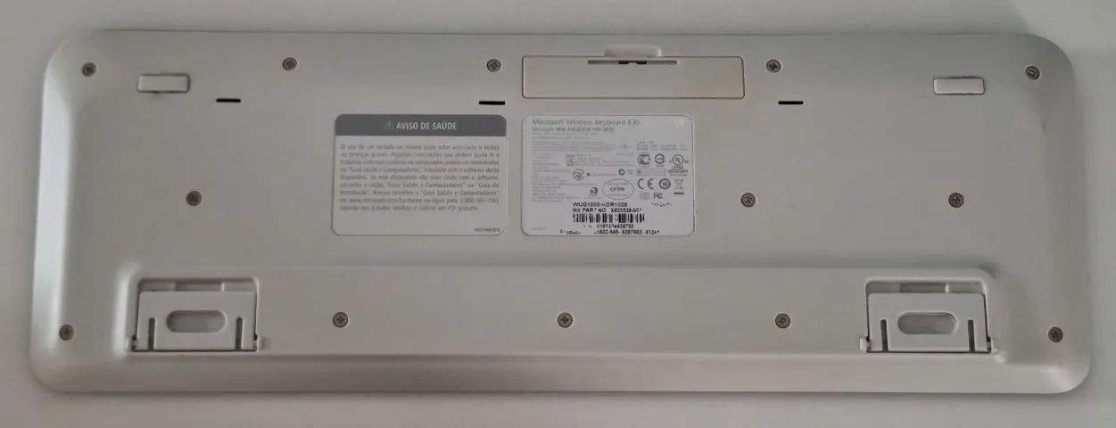 Teclado ABNT2 sem fio Microsoft Wireless 200 USB + Receptor - Foto 2