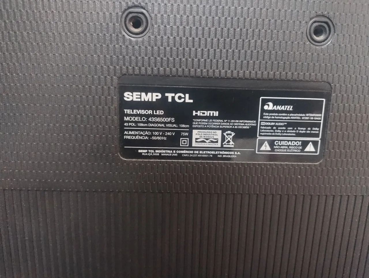 Vendo smart tv 43 polegadas TCL - Foto 4