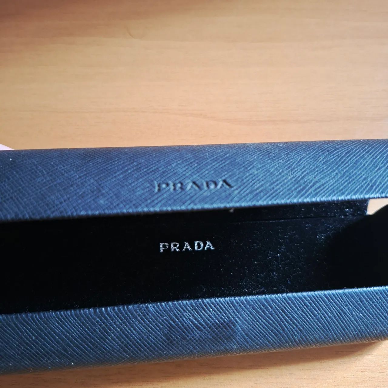 Estojo de Óculos PRADA Case de Óculos  Preto - Foto 2