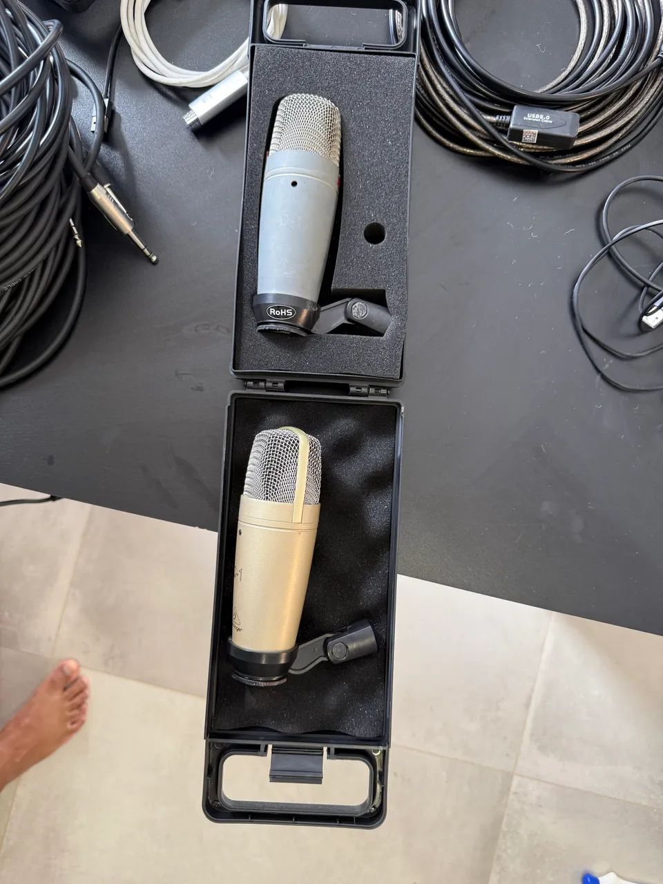 Microfone condensador 