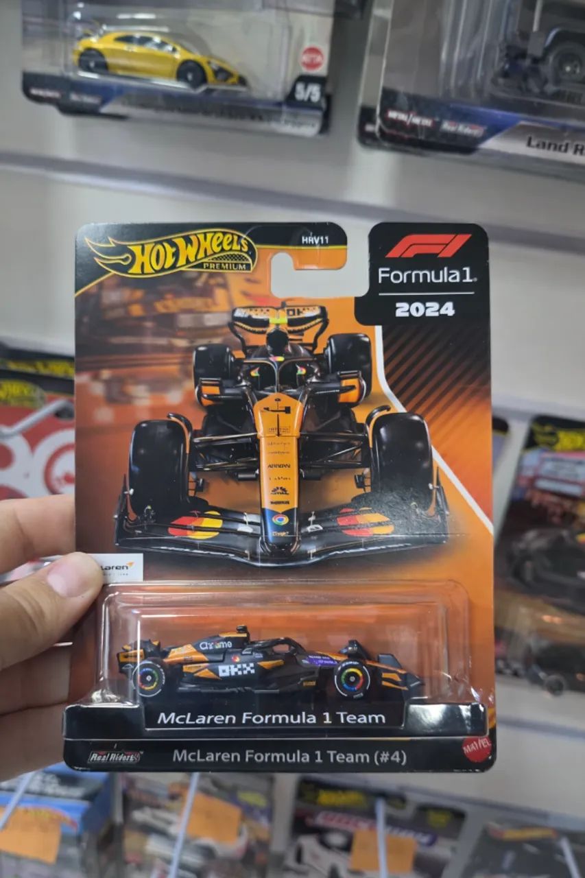 Hotwheels Premium Formula 1 Maclaren #4