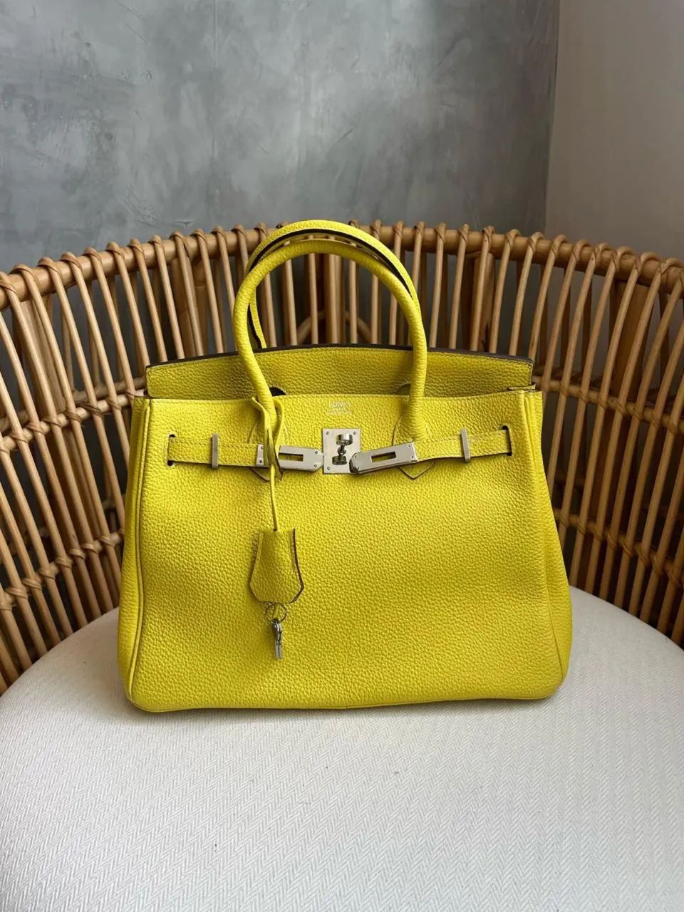 Bolsa Hermes Birkin 30  cm  - Foto 5