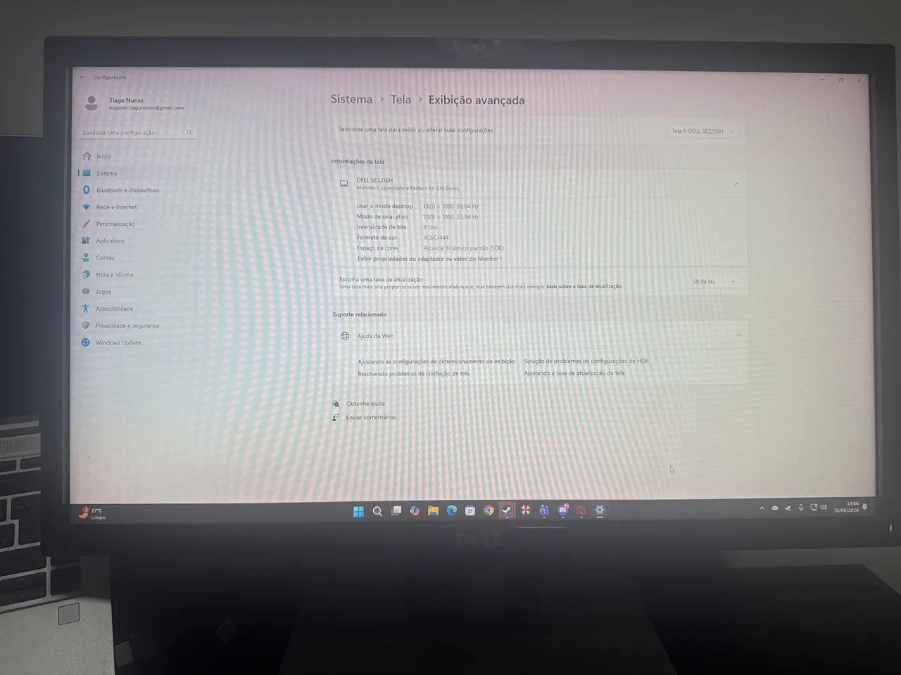 Monitor Dell SE2216H (21,5? Full HD)