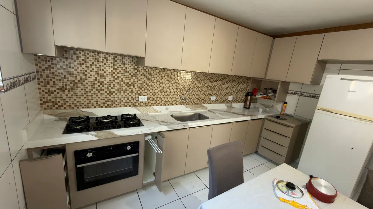 cozinha completa armário fogão forno tudo novo 