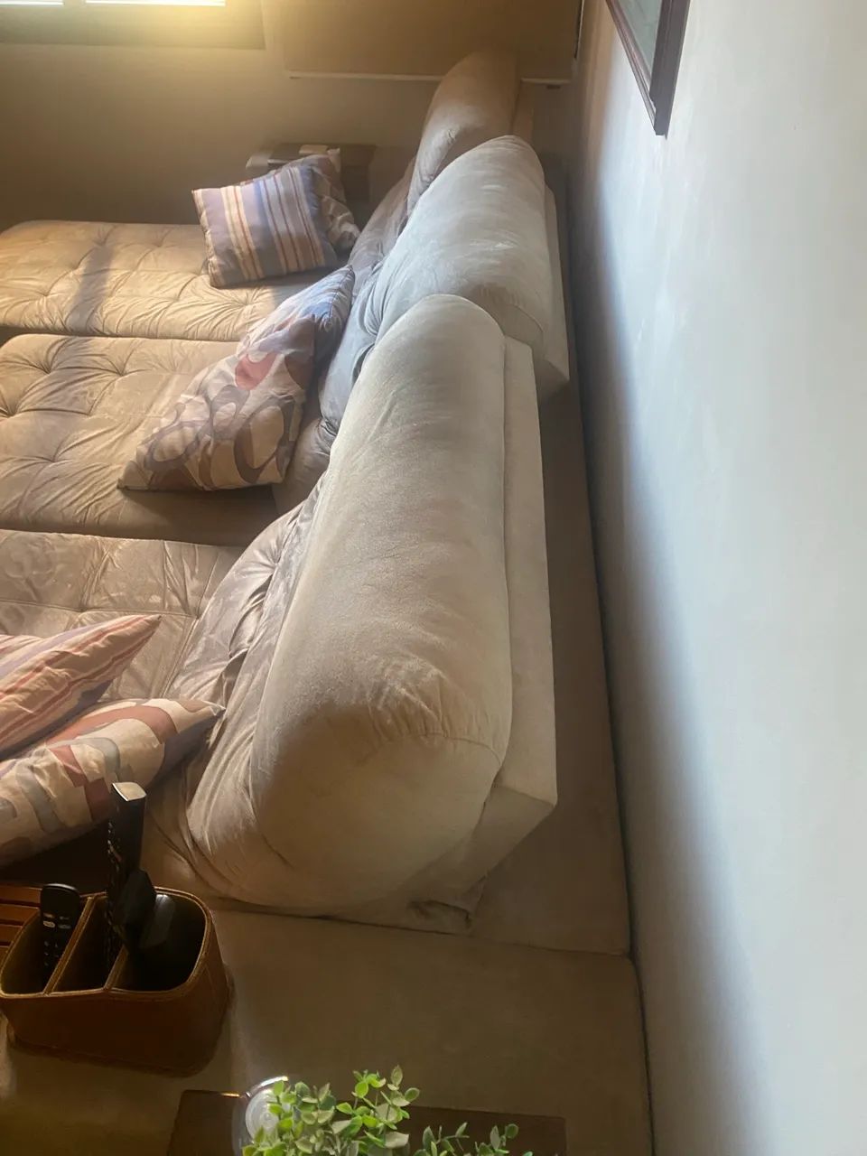 Sofá retrátil e reclinável com chaise - 3,15 mt - Foto 2