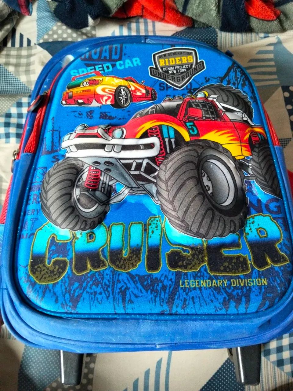 Mochila masculina com rodinha  - Foto 2