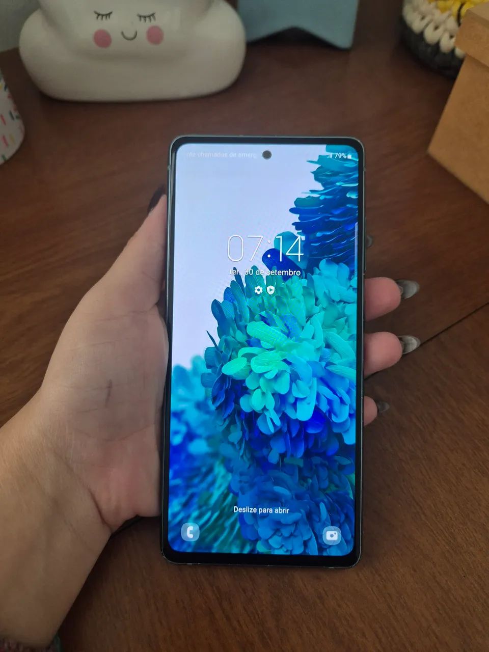Samsung S20 FE 128gb verde menta - Foto 5