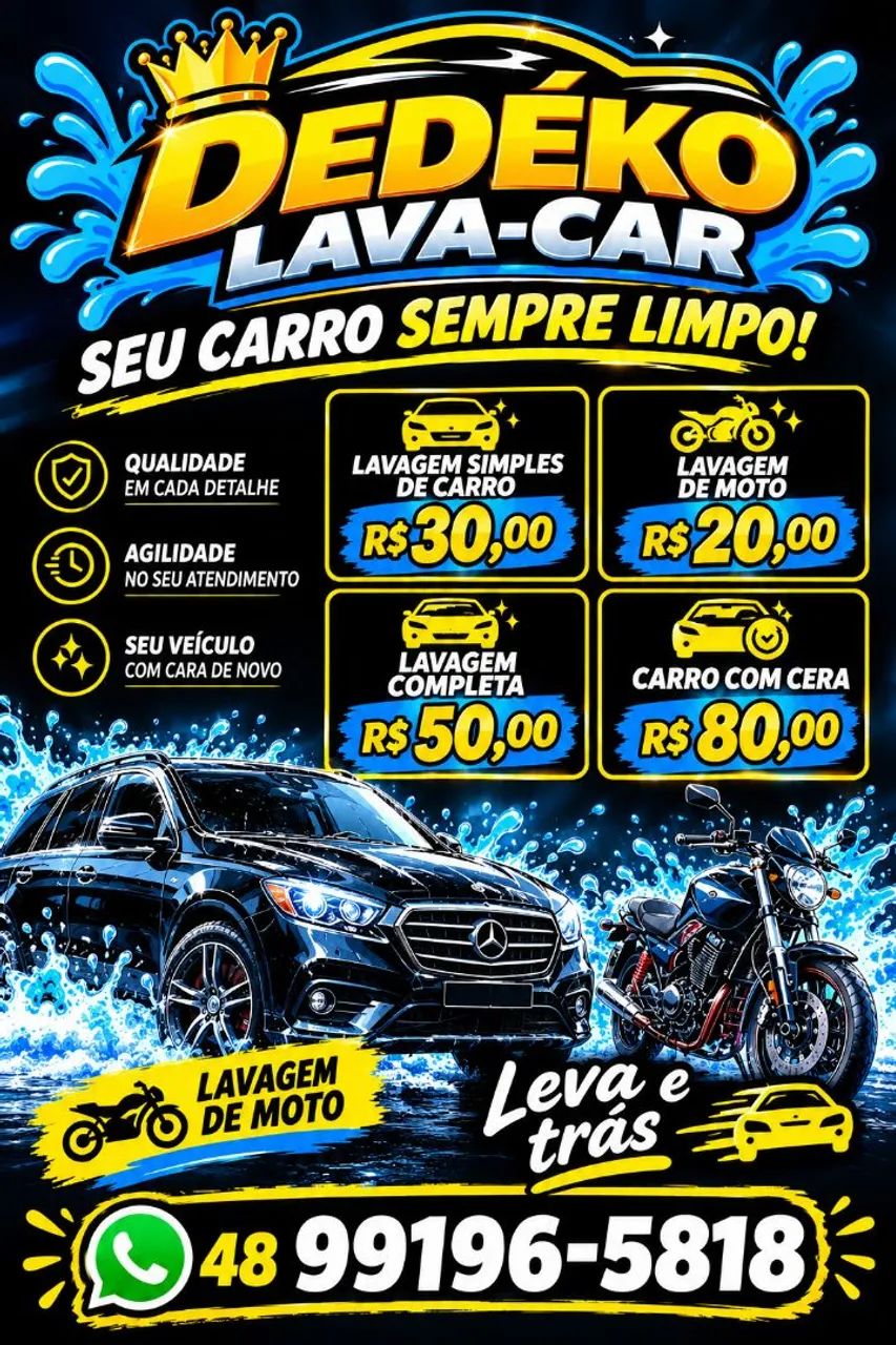 DEDÉKO LAVA-CAR 