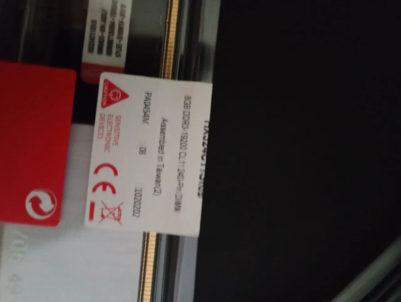 Memória ram ddr3 2x8gb 2400mhz - Foto 3