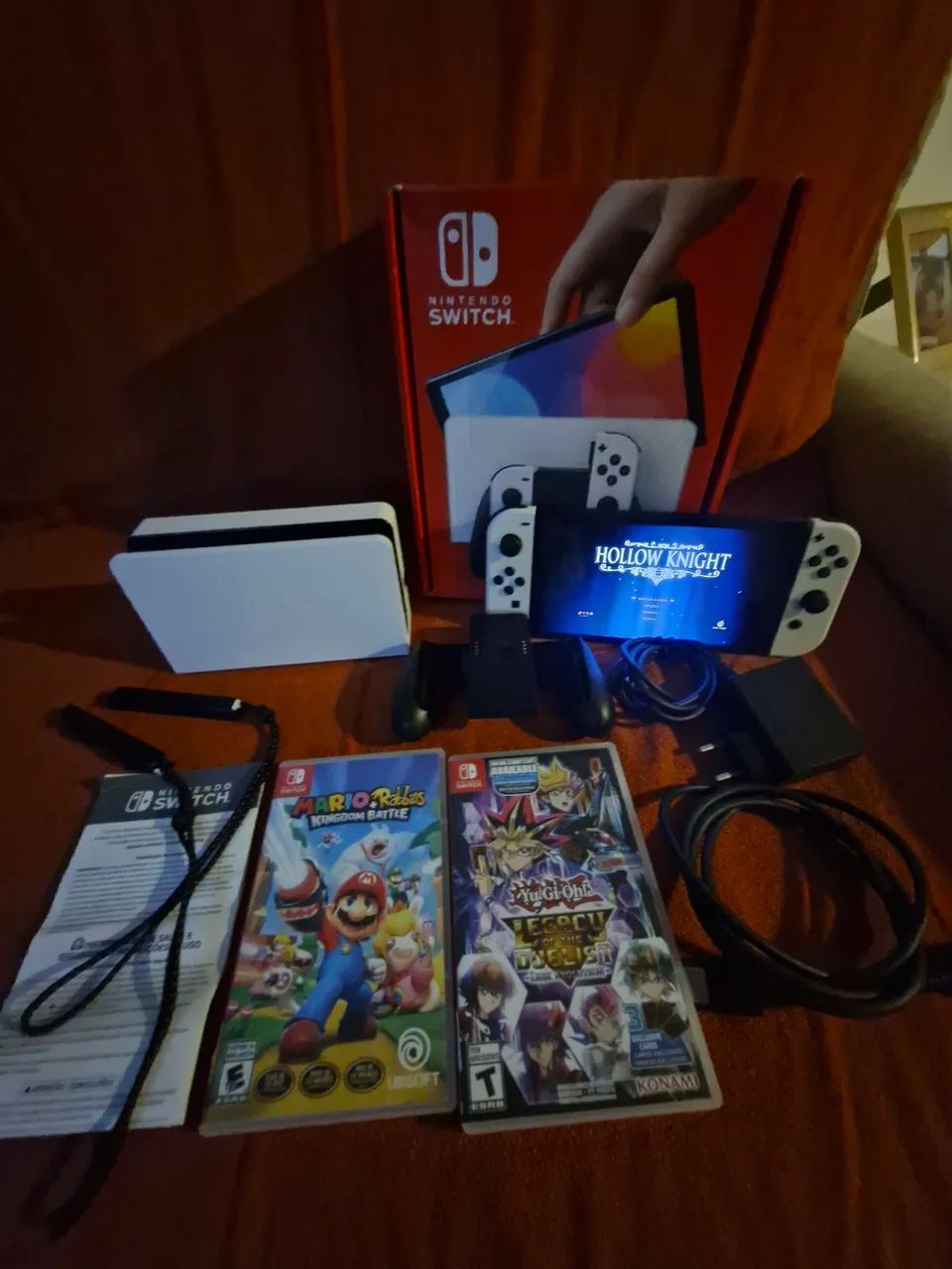 Nintendo Switch OLED + jogos - Foto 3