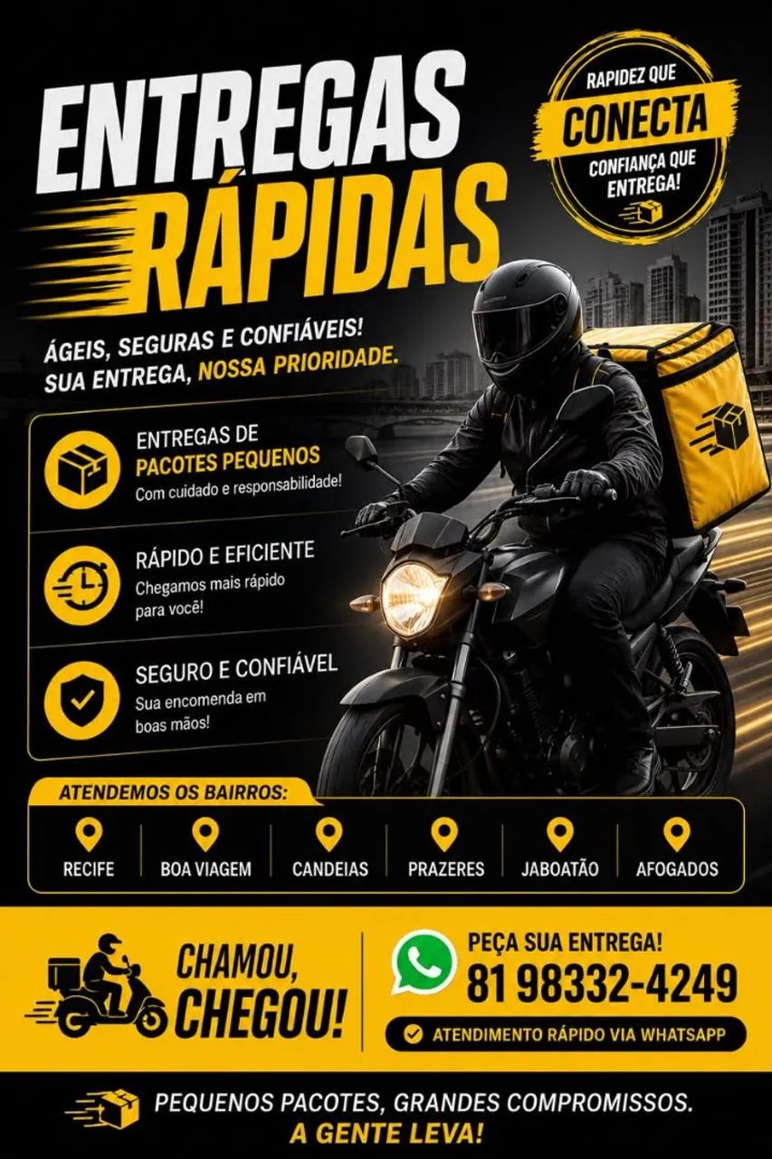 ENTREGAS EM GERAL RESPONSÁVEL 