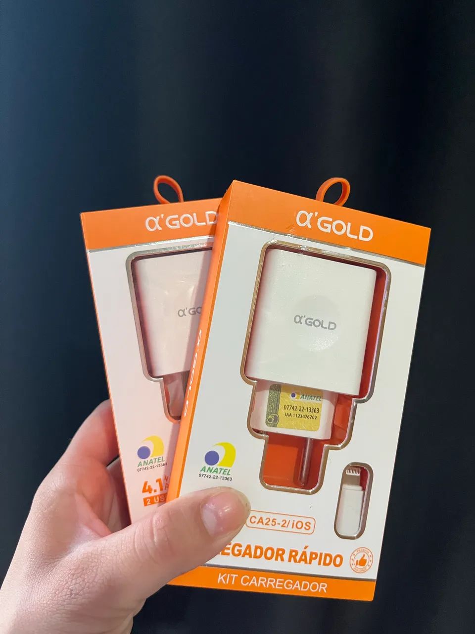 Carregador  Rápido Para Iphone/Ios C/ 2 Usb