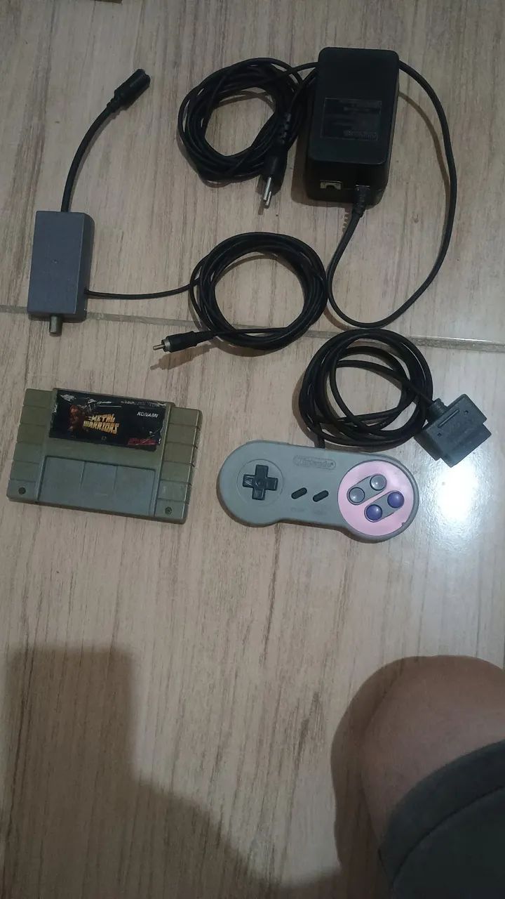 Super Nintendo Baby, completo funcionando! - Foto 5