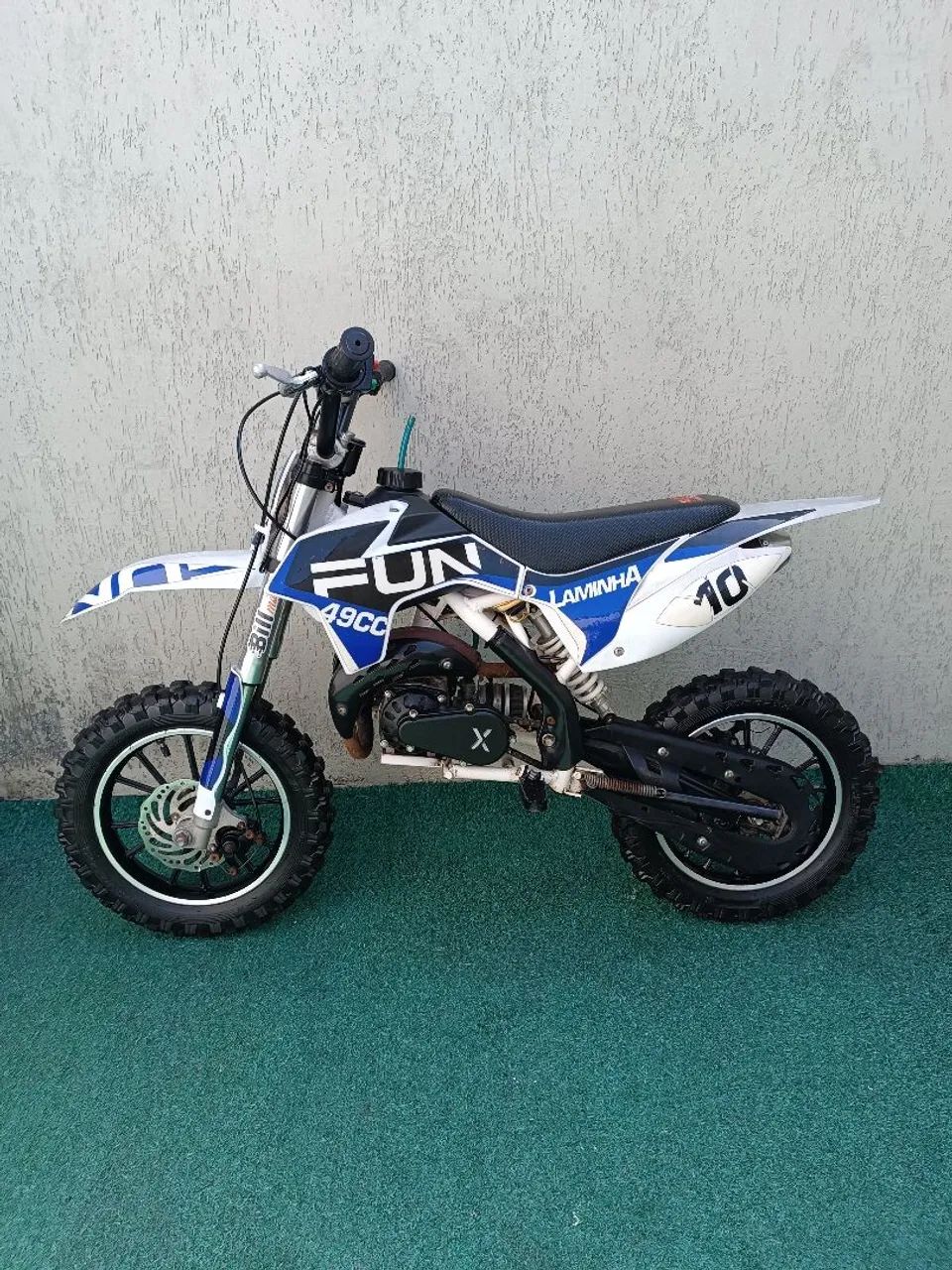 Mini Moto Cross com Equipamentos  - Foto 2