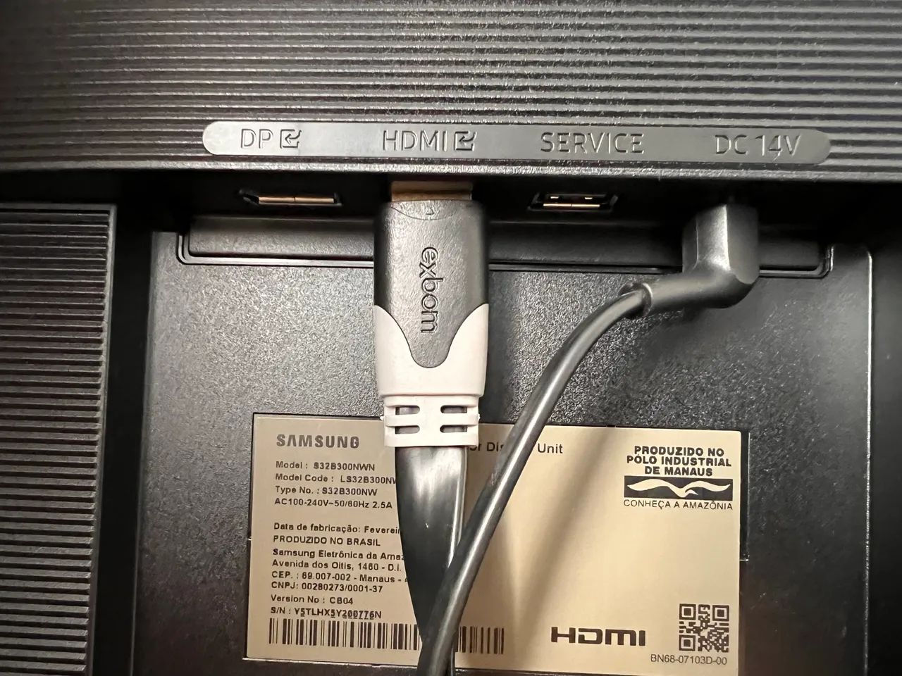Monitor Samsung 32 polegadas, praticamente novo! - Foto 3