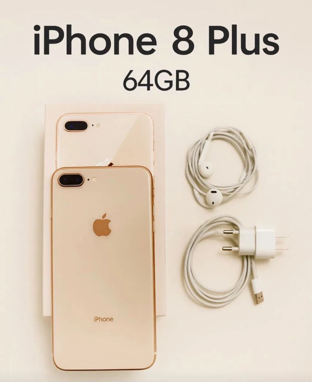 iPhone 8 Plus 64GB - Gold - Celulares e Smartphones - Parque