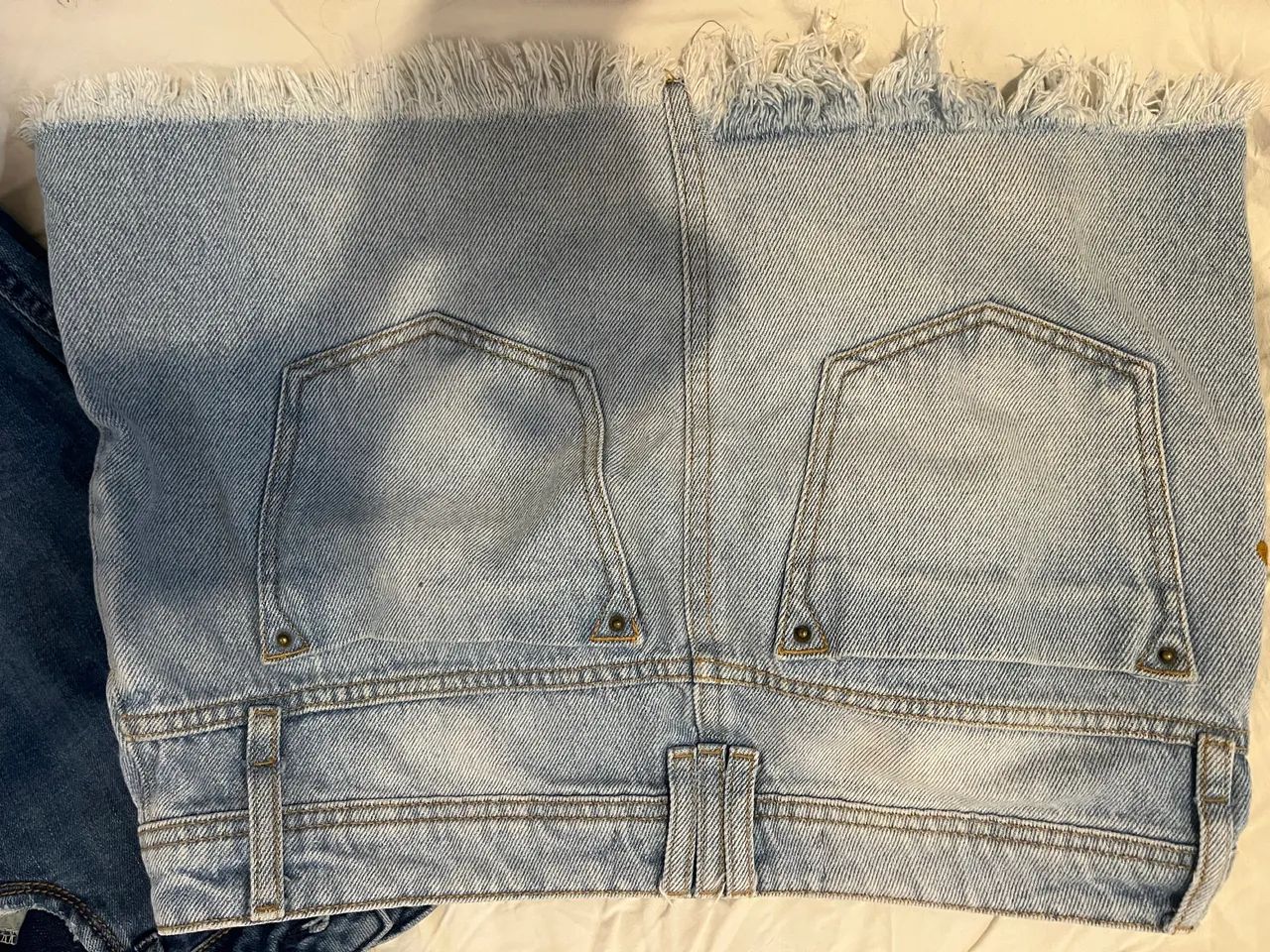 Saia jeans 