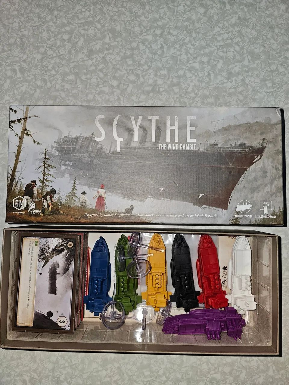 Scythe Expansão The Wind Gambit  - Foto 3