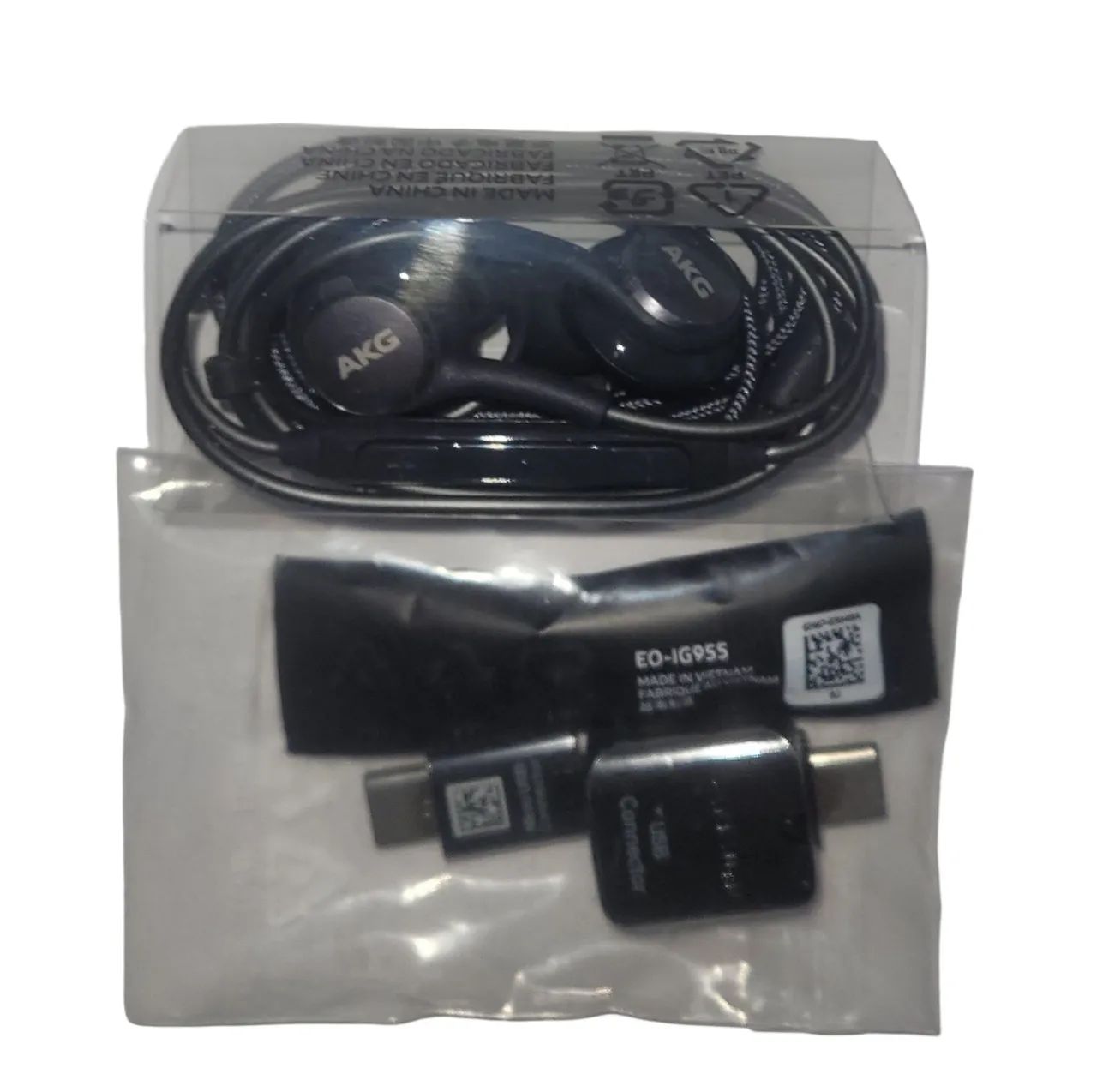 Fone de ouvido celular samsung S9 + conector USB