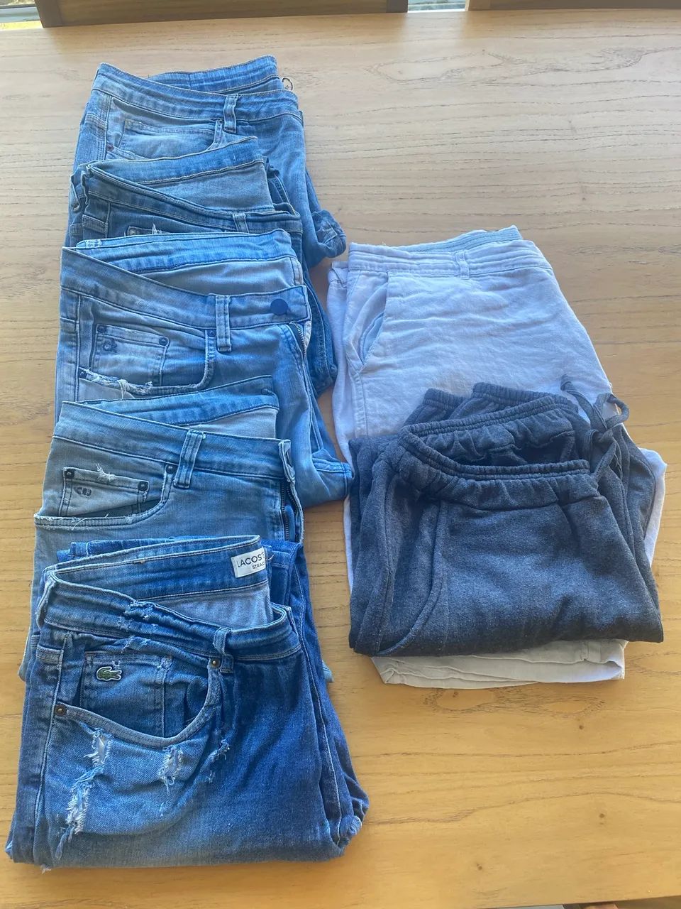 Vendo kit de sete peças masculinas baratas!!