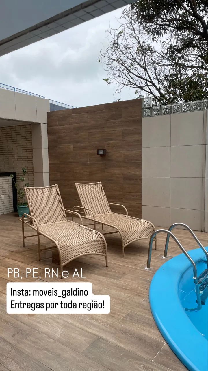 Cadeiras de piscina / espreguiçadeiras  - Foto 5
