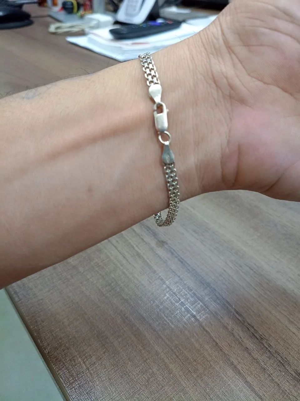Pulseira Prata 925 Oferta - Foto 2