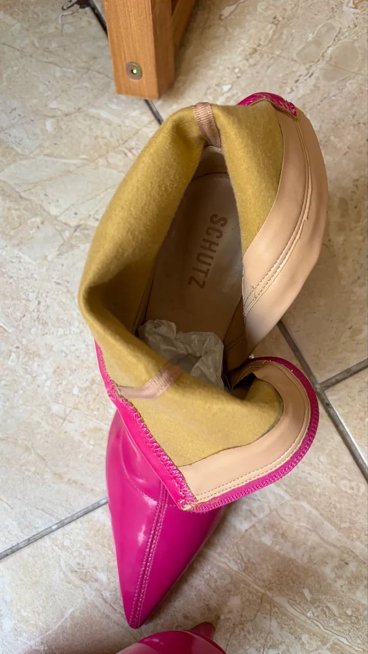 Bota Rosa Schutz - Foto 2